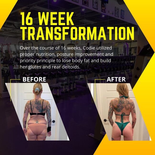 16 week transformation at Momentum Fitness